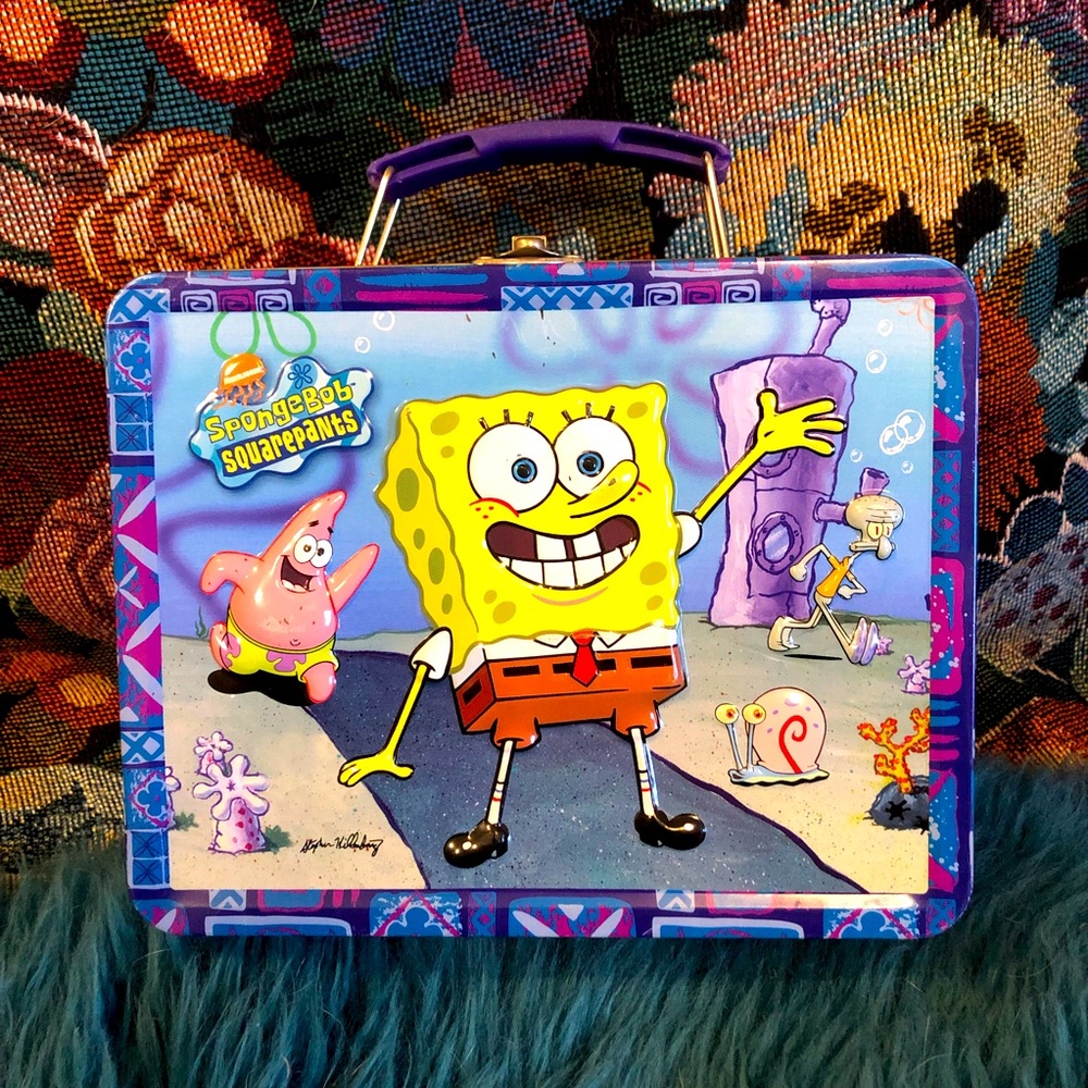 Vintage 2003 SpongeBob SquarePants Lunch Box